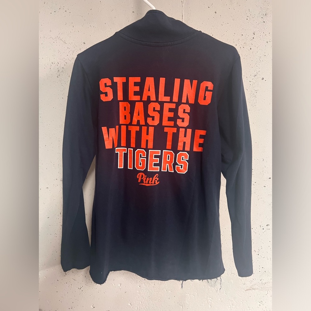 ⚾️🐅🔥Detroit Tigers Victorias Secret Pink Sweatshirt EUC MLB